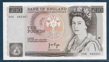 Gran Bretagna 10 sterline, 1975, P 379a, AU