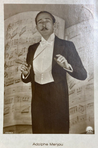 CINEMA-ATTORI-MUSICA-MENJOU-AN