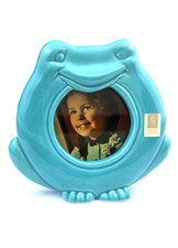 Portafoto in Ceramica Artistica Artigianale Originale Lavorazione Made In Italy