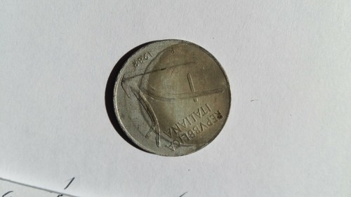 Lire 1982 doppia - , battitura