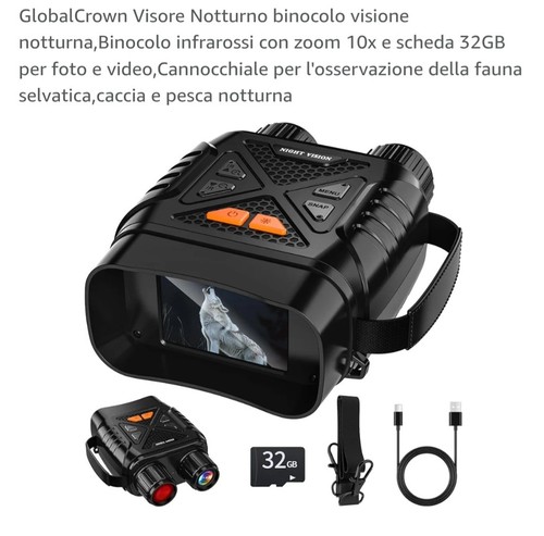 Visore notturno binocolo - visore,