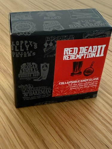 Bicchiere pieghevole red dead - pieghevole,
