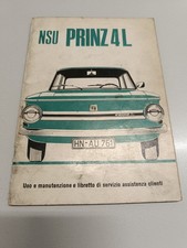 NSU PRINZ 4L - MANUALE USO