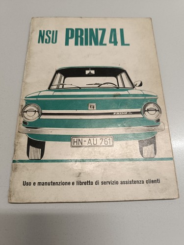 Nsu prinz manuale - nsu,