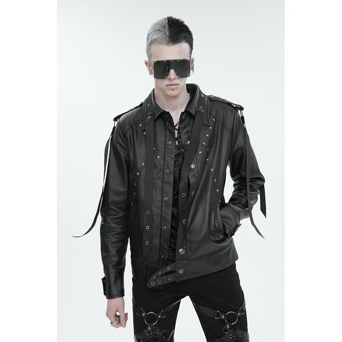 Giacca moda diavolo borchie - moda,