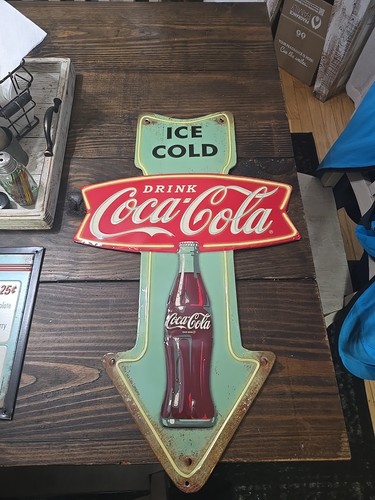 Insegna metallo coca cola - in, coca-cola
