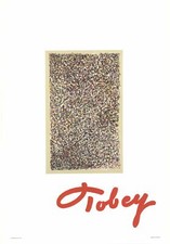 MARK TOBEY Vetro Colorato 28"