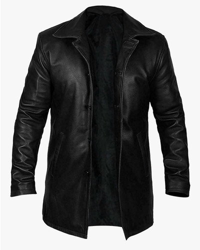 Cappotto uomo morbida pelle - in,