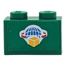 LEGO mattoncini verdi