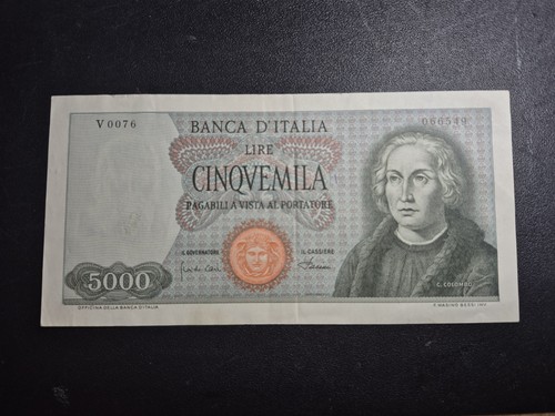 5000 lire colombo caravelle - colombo, 1