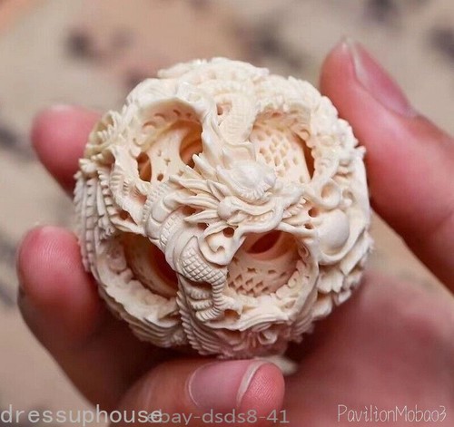 Paio netsuke legno di - 1,