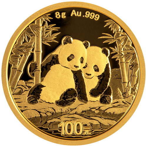 Moneta oro cina panda 2026 - moneta,