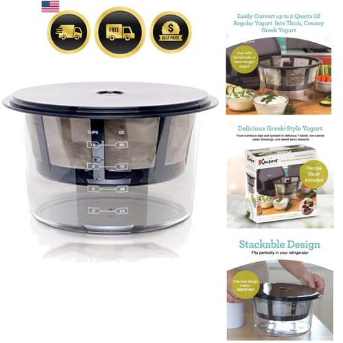 Yogurtiera greca con colino - greca,