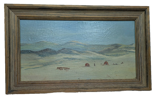 Southwestern oil paesaggio - southwestern,