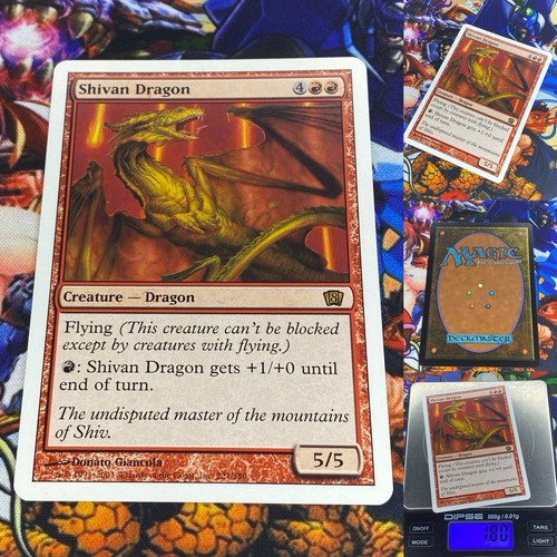Mtg shivan dragon - mtg,