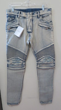 JEANS SKINNY BIKER BALMAIN