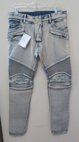 Jeans skinny biker balmain - biker,
