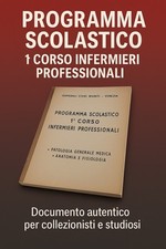 Dispensa Infermieri Professionali Venezia | Patologia Anatomia | Anni '60 Rara
