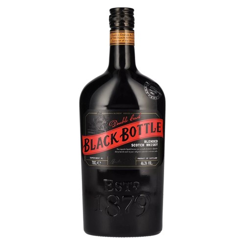 Black bottle double cask - black,
