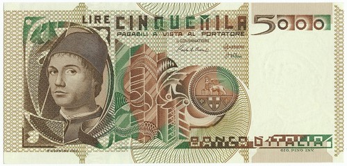5000 lire ritratto - 5000,