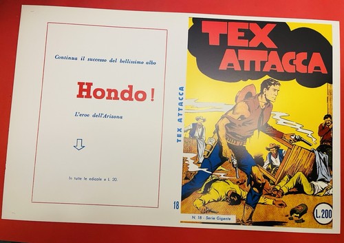 Tex copertina serie n 18 - 1/29, n.18