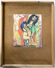 DISEGNO ASTRATTO TECNICA MISTA