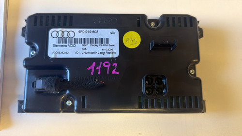 4f0919603 display mmi basic - c6,