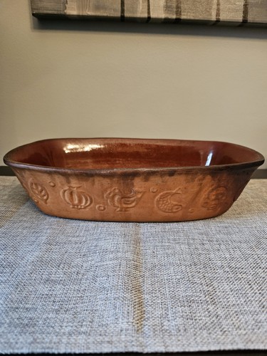 Piatto tostatura terracotta - da,