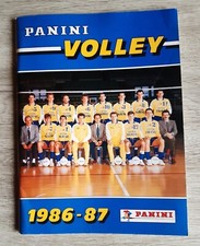 Volley FIVB Official program Panini Volley 1986-87 Lucchetta DeGiorgi Reggianini