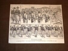 Guerra ed insurrezione in Sudan nel 1884 Baci buzuk a Suakin e Colonn. Sartorius