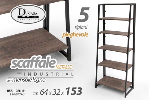Scaffale libreria entratina - scaffale, 5