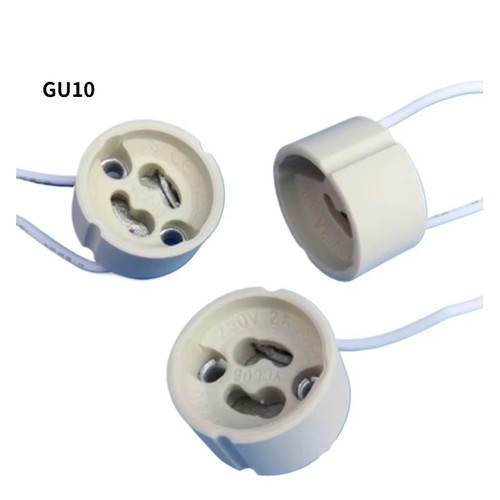 10x gu10 portalampada - gu10,