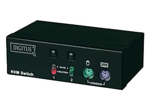 Kvm switch desktop porte - porte, ps2
