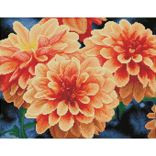 Diamond dotz squares peach - dotz,