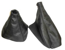 ALFA ROMEO SPIDER DUETTO CUFFIA CAMBIO FRENO PELLE NERA