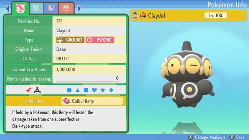 Shiny claydol 6ivs - claydol, pokemon