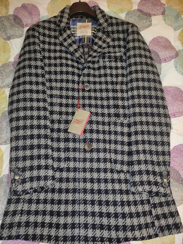 Cappotto bob pied - cappotto, blu