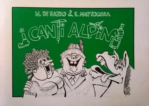 Libro canti alpini fazio - canti, di