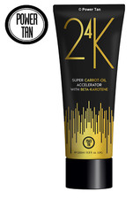 Power Tan 24K Super Carota Olio Lettino Solare Lozione Abbranzatura Rapida 250ml