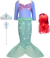 Vestito sirenetta bambina - vestito,