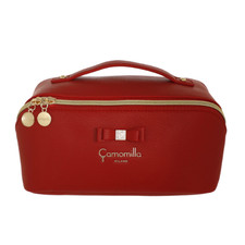 BEAUTY BAG M CAMILLE ROSSO -