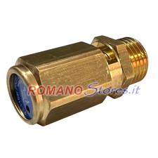 VALVOLA SICUREZZA COMPRESSORE DA 1/4" TARATA 11 BAR