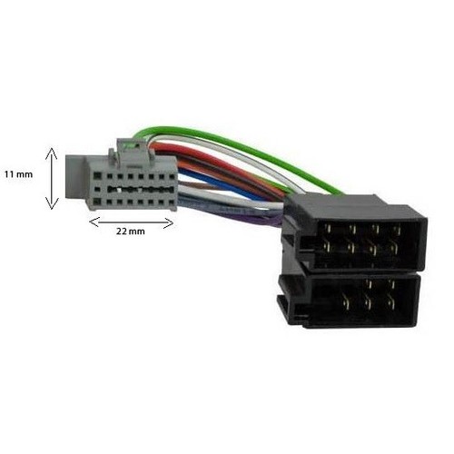Cavo iso per autoradio alpine - iso,