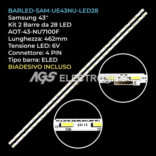 Kit barre strip - 28, tv