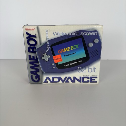 Gameboy advance purple glacier - purple,