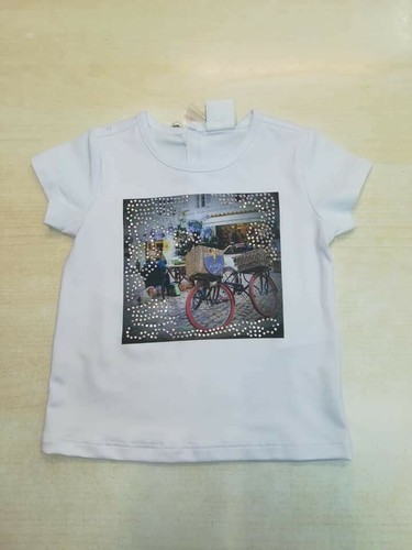 Maglia manica corta bimba - manica,