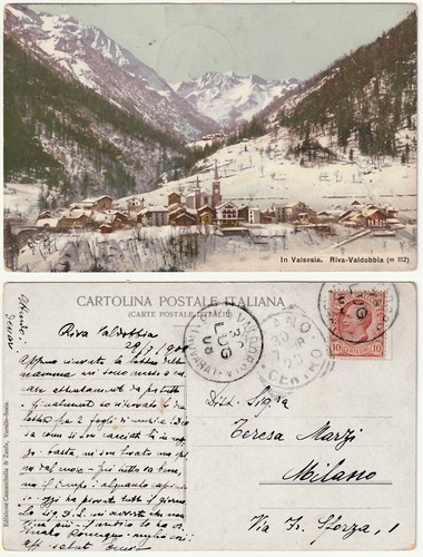 Riva valdobbia valsesia - valdobbia,