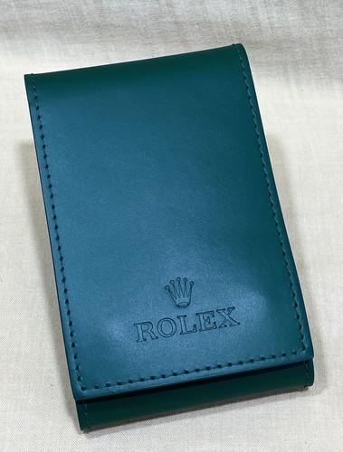 Rolex watch pouch leather - watch,
