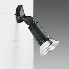 DISANO ILLUMINAZIONE 1220 - DAFNE 1220 MAX 100W S NERO C/ LAMP LED PAR38 IP65