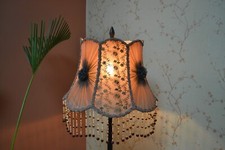 Paralume capesante marrone